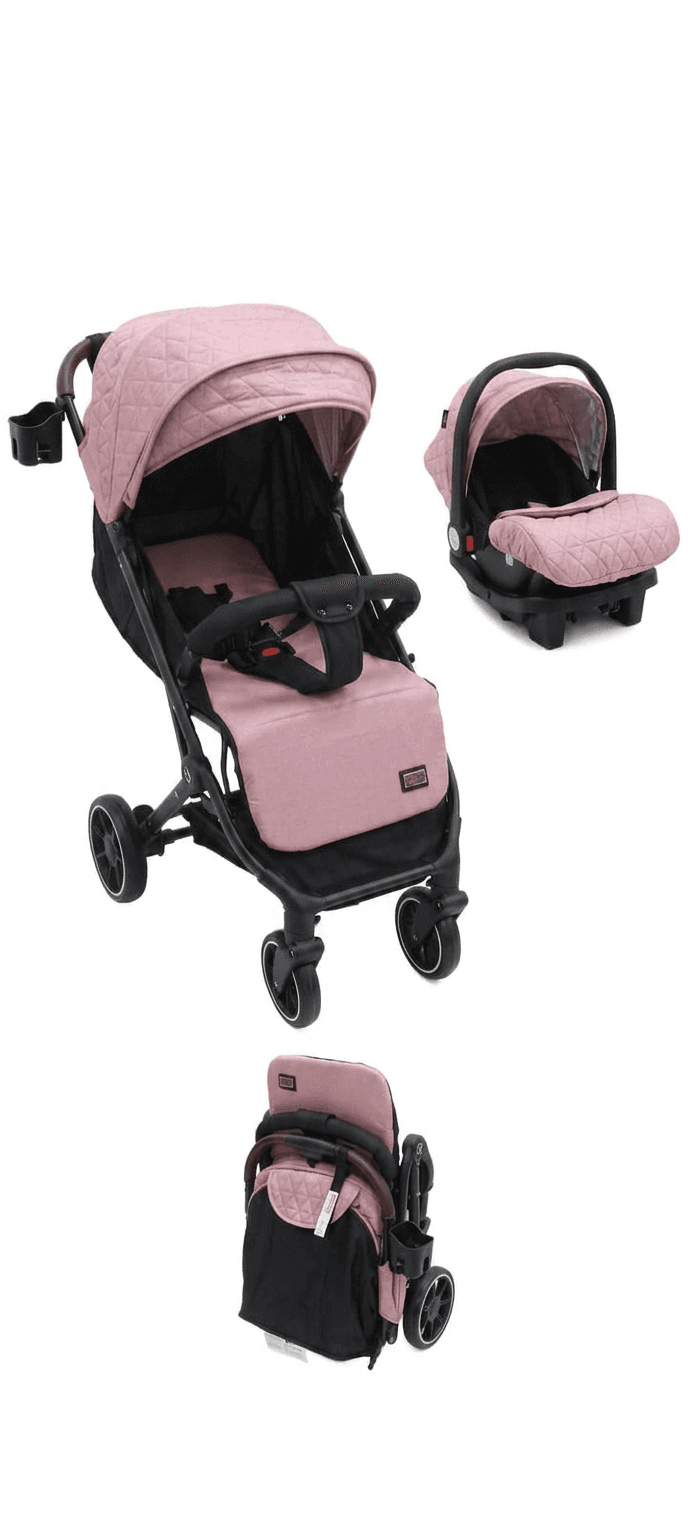 Sistema de Viaje Rosa - Artículos para bebé en Riohacha