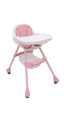 Silla de Comer Rosa Plegable - Artículos para bebé en Riohacha
