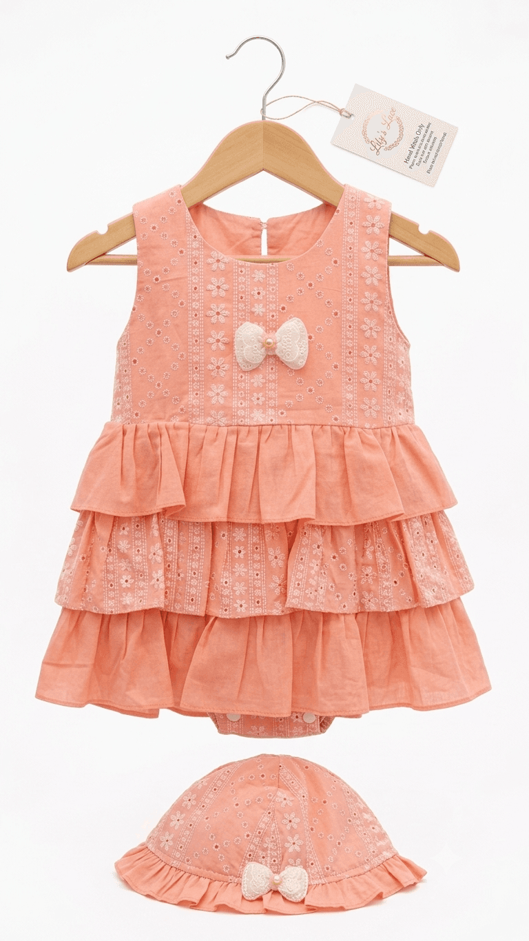 Vestido Durazno de Verano - Artículos para bebé en Riohacha